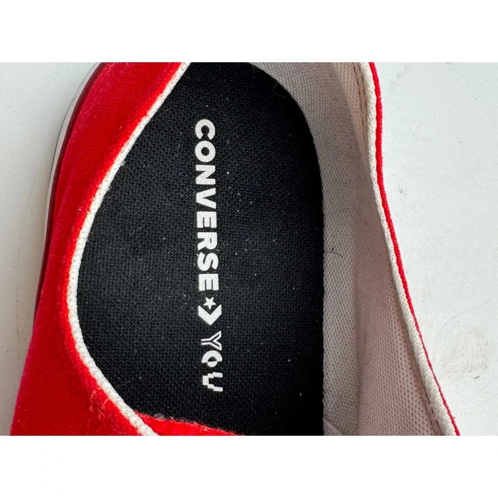Converse All Star Low Top Red Canvas Sneakers 168958C Mens 11‎ Wos 13